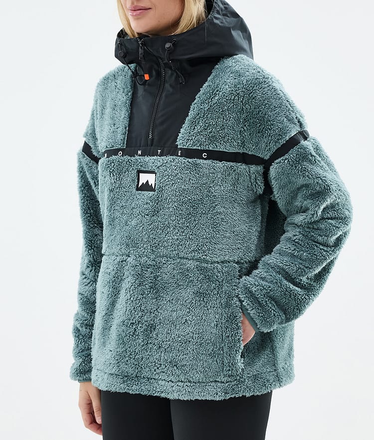 Montec Uniform W Fleece Hoodie Damen Atlantic/Black, Bild 6 von 6