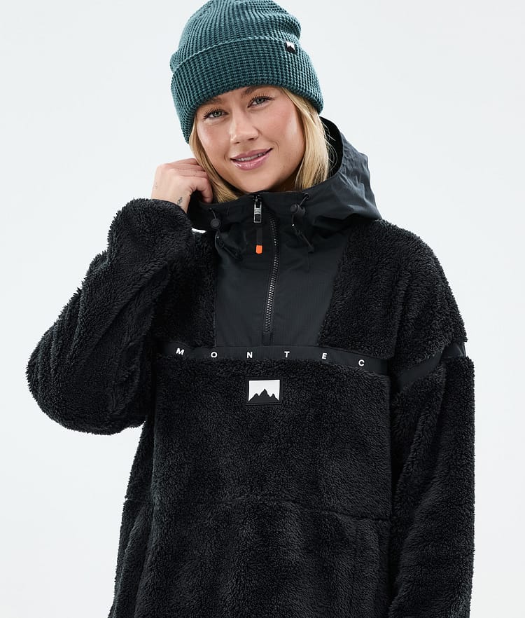 Montec Uniform W Fleece Hoodie Damen Black, Bild 2 von 6