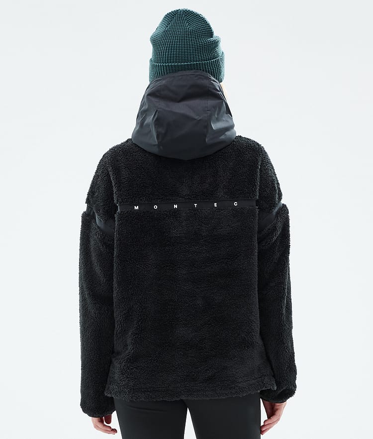 Montec Uniform W Fleece Hoodie Damen Black, Bild 5 von 6