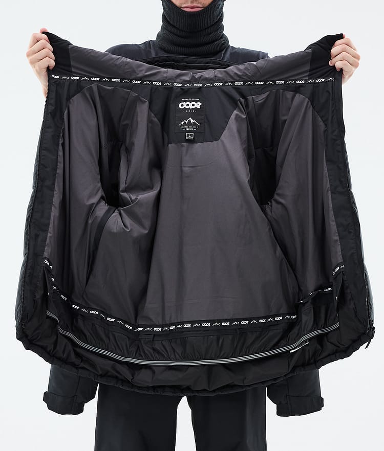 Dope Puffer Snowboardjacke Herren Black, Bild 9 von 9