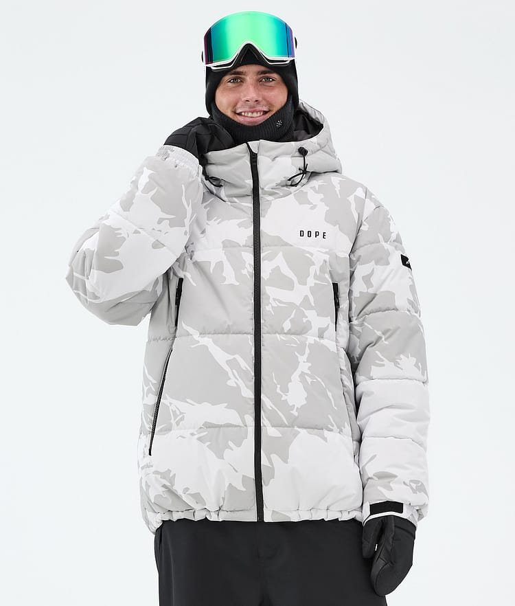 Dope Puffer Skijacke Herren Grey Camo, Bild 1 von 9