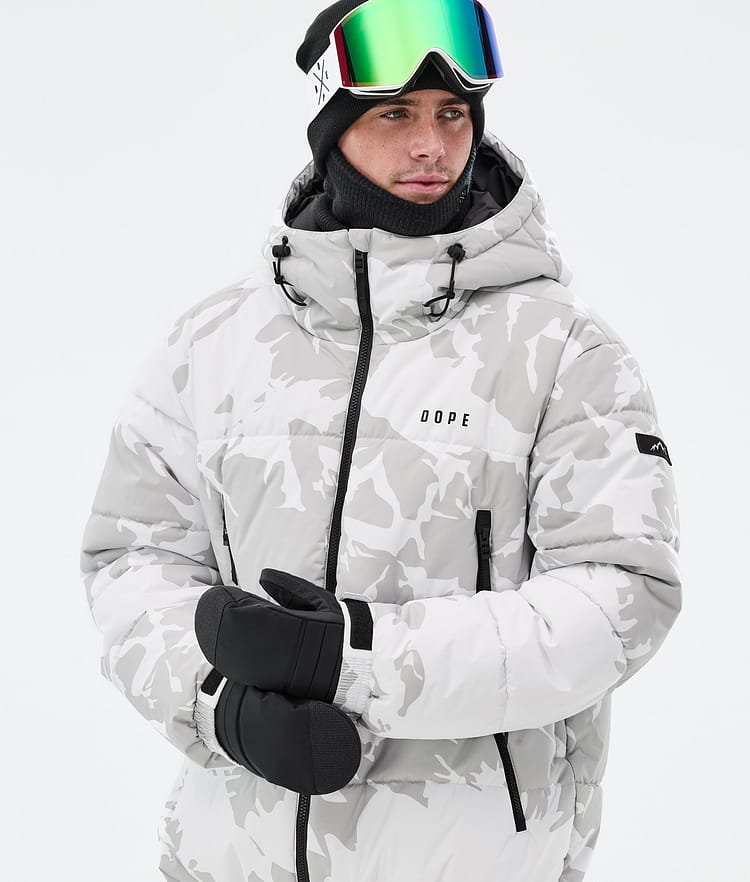 Dope Puffer Skijacke Herren Grey Camo, Bild 2 von 9