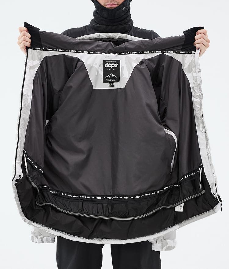 Dope Puffer Skijacke Herren Grey Camo, Bild 9 von 9