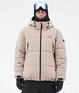 Puffer Full Zip Snowboard Jacket Men Sand aus der Bewertung von Ralph