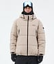 Puffer Full Zip Snowboard Jacket Men Sand from review by Ralph