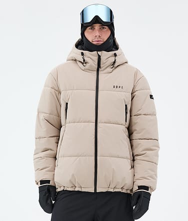 Dope Puffer Skijacke Herren Sand