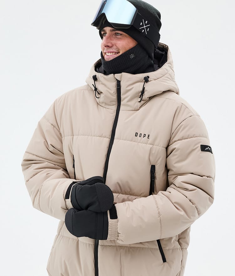 Dope Puffer Snowboardjacke Herren Sand, Bild 2 von 9