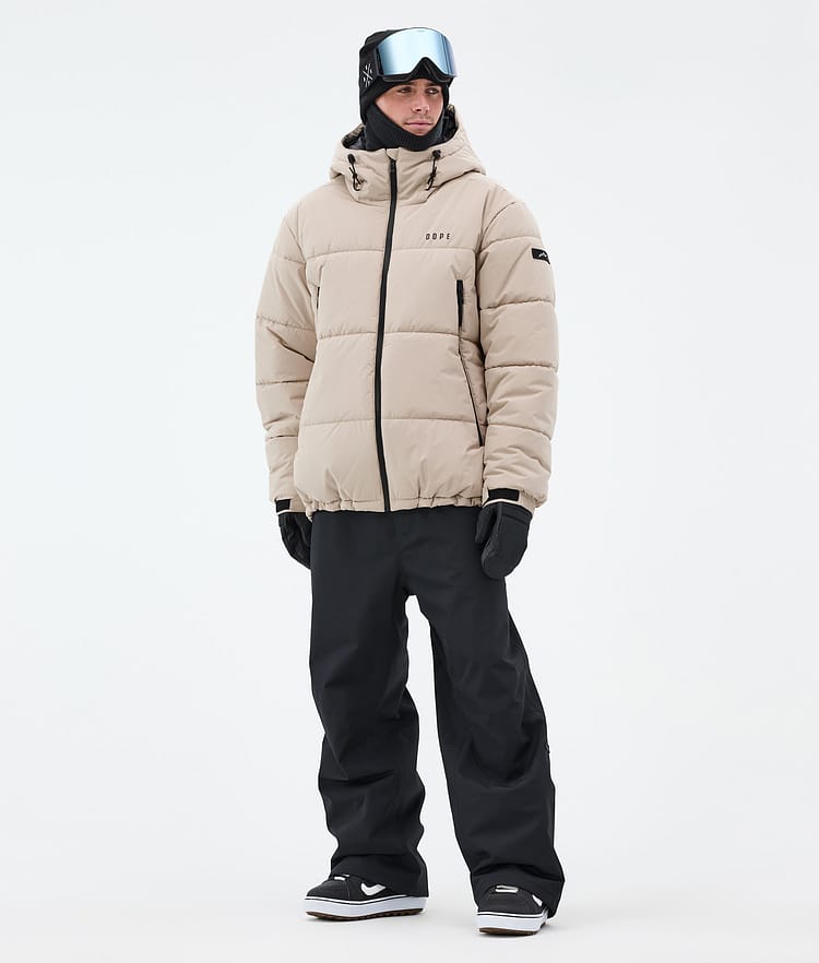 Dope Puffer Snowboardjacke Herren Sand, Bild 3 von 9