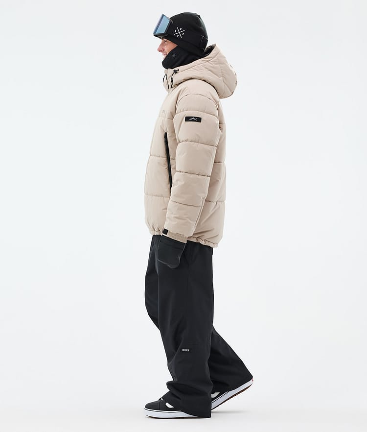 Dope Puffer Snowboardjacke Herren Sand, Bild 4 von 9