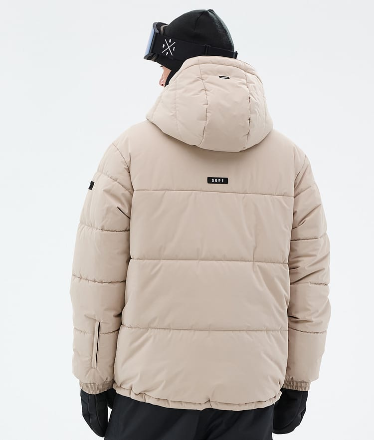 Dope Puffer Snowboardjacke Herren Sand, Bild 7 von 9