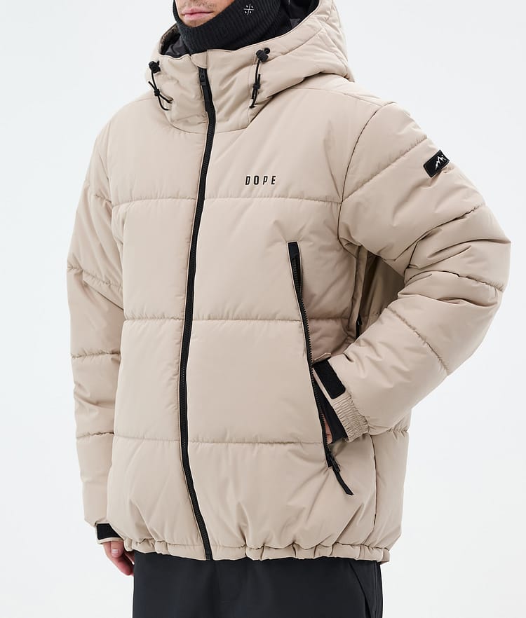 Dope Puffer Snowboardjacke Herren Sand, Bild 8 von 9