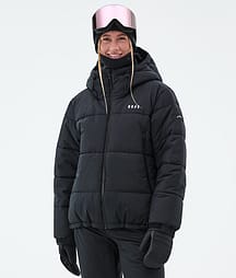 Dope Puffer W 25 Full Zip Skijacke Damen Black