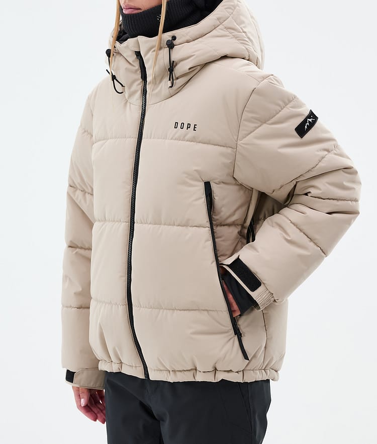 Dope Puffer W Snowboardjacke Damen Sand, Bild 8 von 9