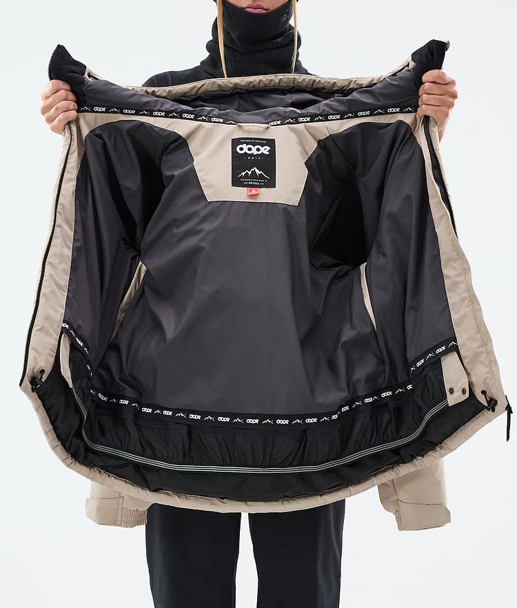 Dope Puffer W Snowboardjacke Damen Sand, Bild 9 von 9