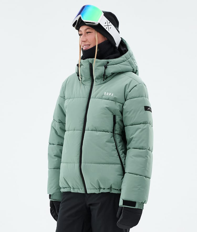 Dope Puffer W Skijacke Damen Faded Green, Bild 1 von 9