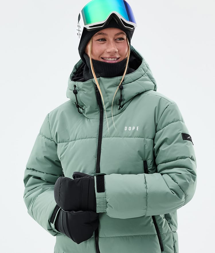 Dope Puffer W Skijacke Damen Faded Green, Bild 2 von 9