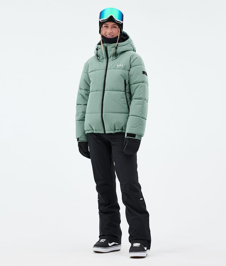 Dope Puffer W Snowboardjacke Damen Faded Green, Bild 3 von 9