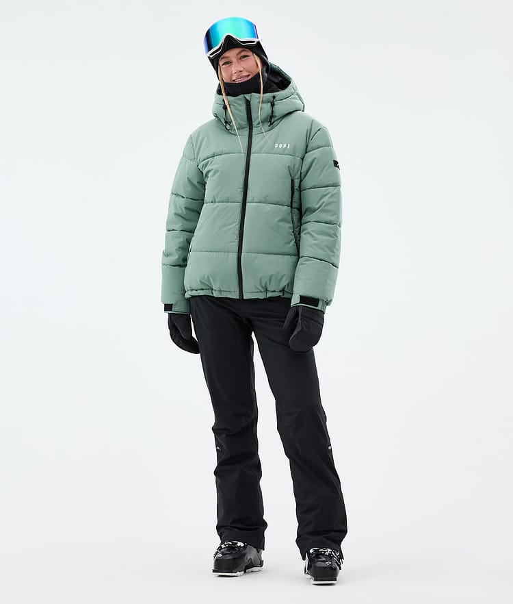 Dope Puffer W Skijacke Damen Faded Green, Bild 3 von 9