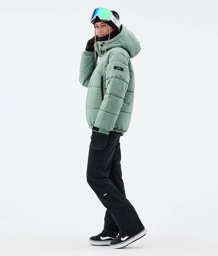 Dope Puffer W Snowboardjacke Damen Faded Green, Bild 4 von 9