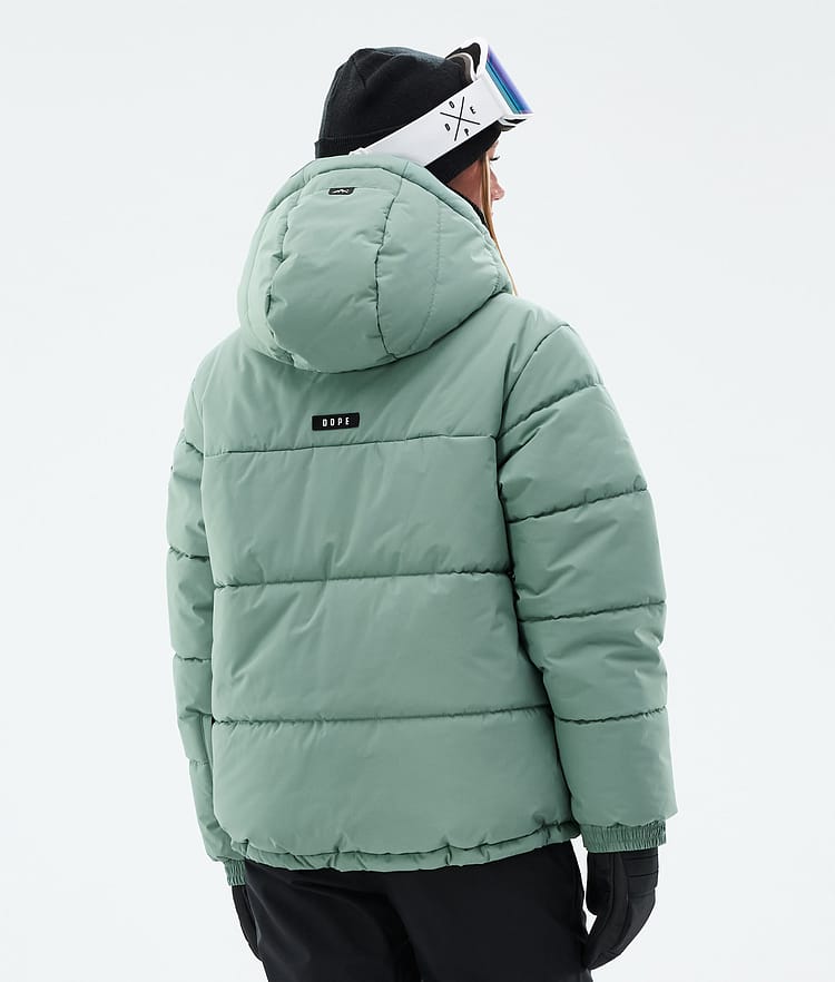 Dope Puffer W Skijacke Damen Faded Green, Bild 7 von 9