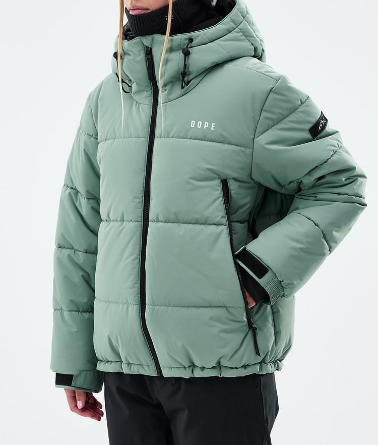Dope Puffer W Skijacke Damen Faded Green, Bild 8 von 9