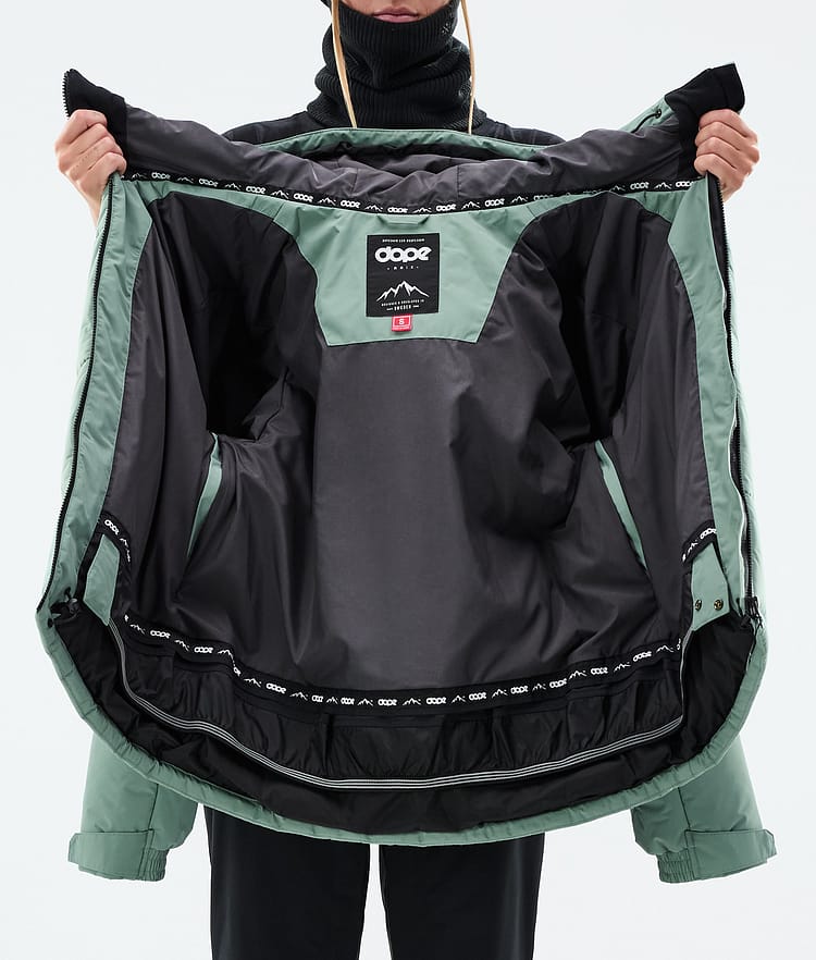 Dope Puffer W Skijacke Damen Faded Green, Bild 9 von 9