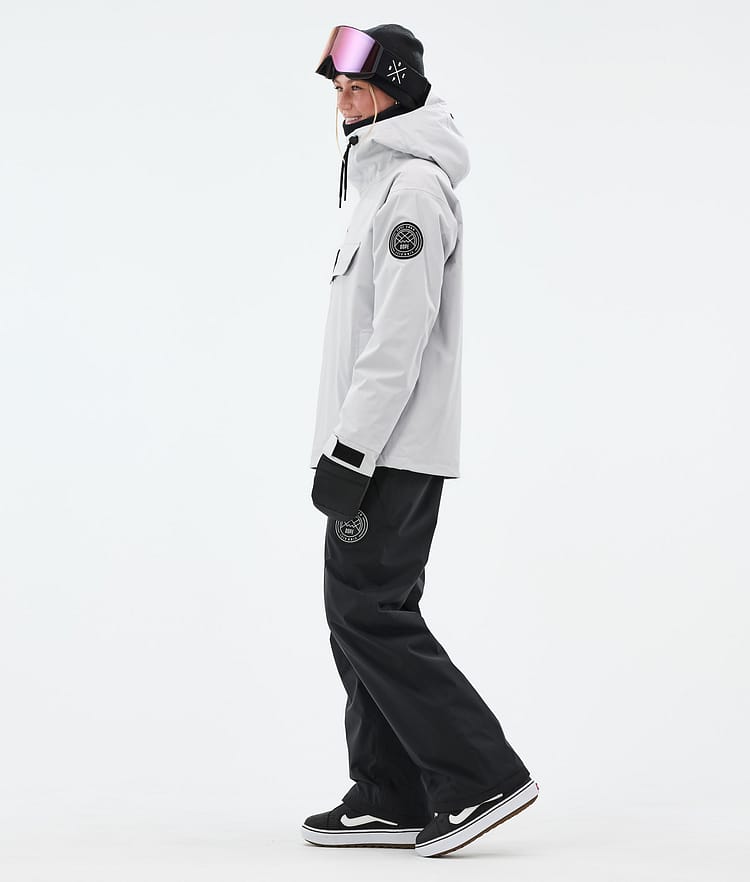 Dope Blizzard W Snowboardjacke Damen Light Grey, Bild 4 von 9
