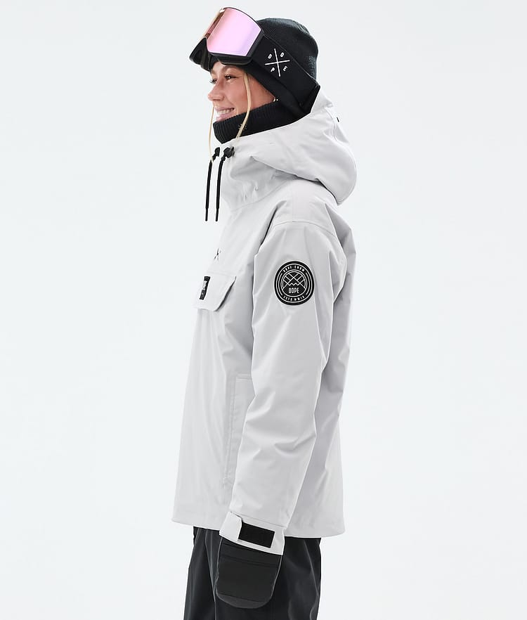 Dope Blizzard W Skijacke Damen Light Grey, Bild 6 von 9