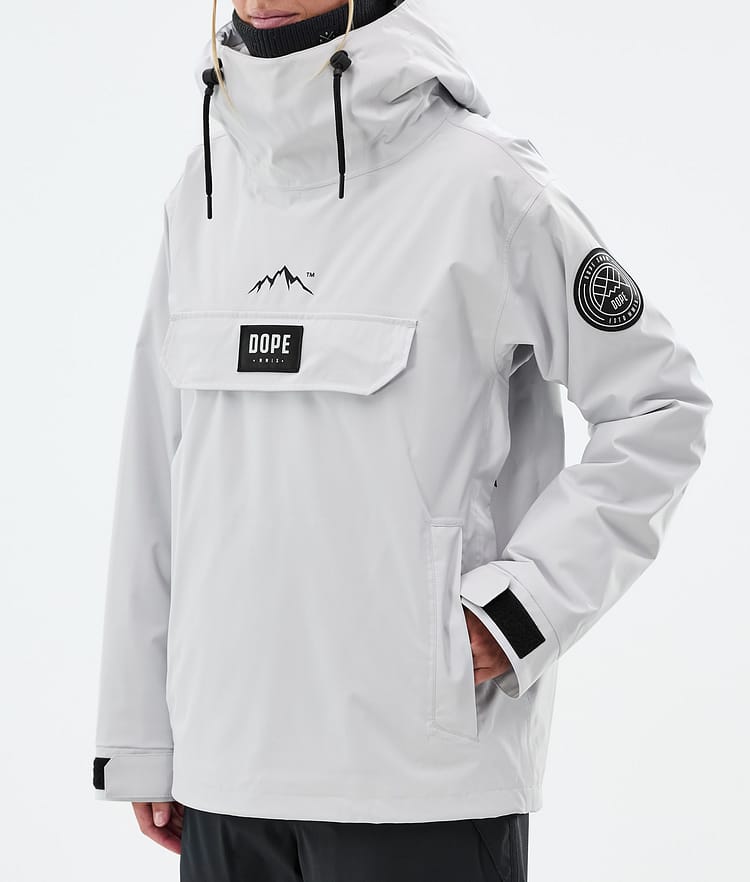 Dope Blizzard W Skijacke Damen Light Grey, Bild 8 von 9