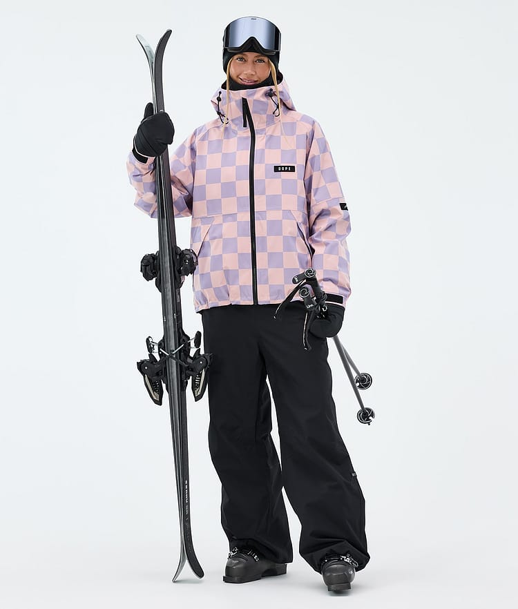 Dope Spartan W Skijacke Damen Squares, Image 2 of 8