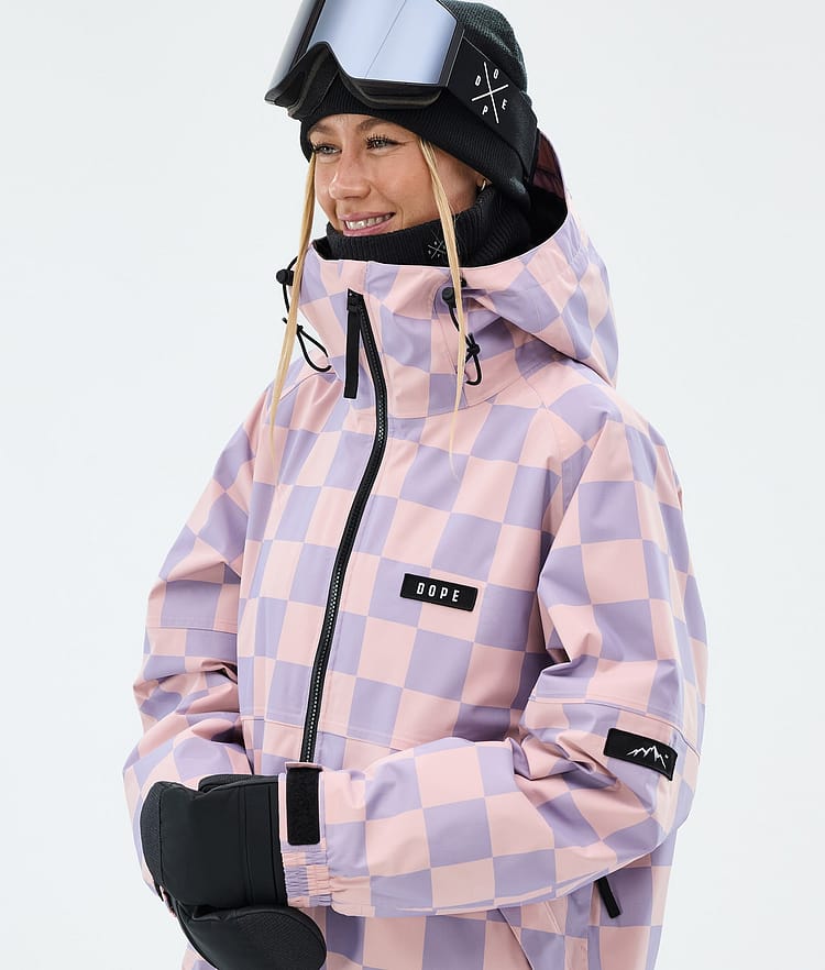 Dope Spartan W Skijacke Damen Squares, Image 4 of 8