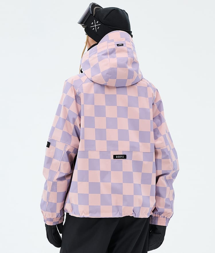 Dope Spartan W Skijacke Damen Squares, Image 6 of 8