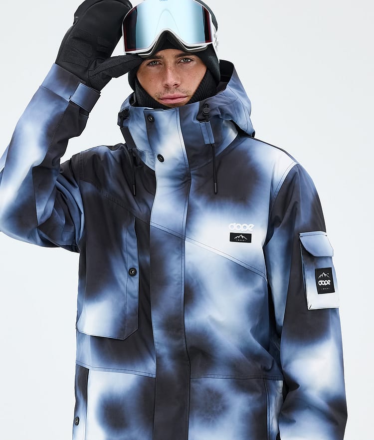 Dope Adept Snowboardjacke Herren Dark Blue Tiedye, Image 4 of 9