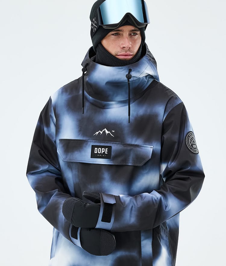 Dope Blizzard Skijacke Herren Dark Blue Tiedye, Image 4 of 8