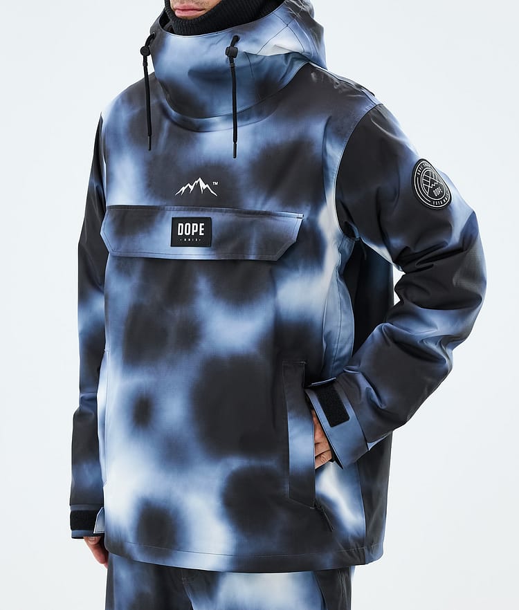 Dope Blizzard Skijacke Herren Dark Blue Tiedye, Image 7 of 8