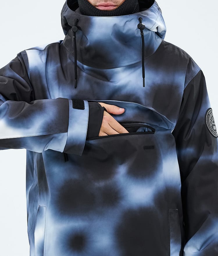 Dope Blizzard Skijacke Herren Dark Blue Tiedye, Image 8 of 8