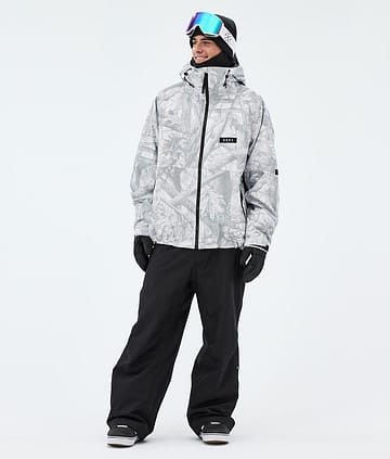Dope Spartan Snowboard Outfit Fakewood/Black