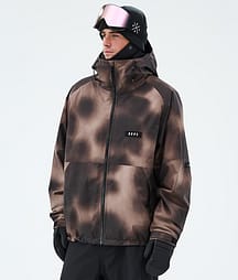 Dope Spartan Skijacke Herren Brown Tiedye