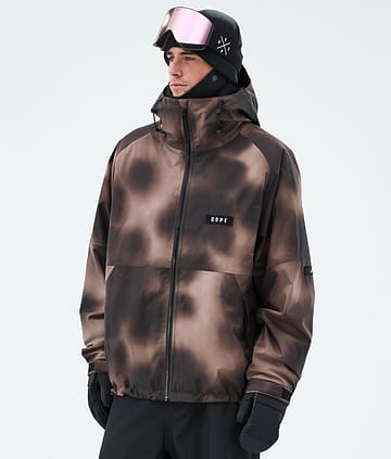 Dope Spartan Skijacke Brown Tiedye