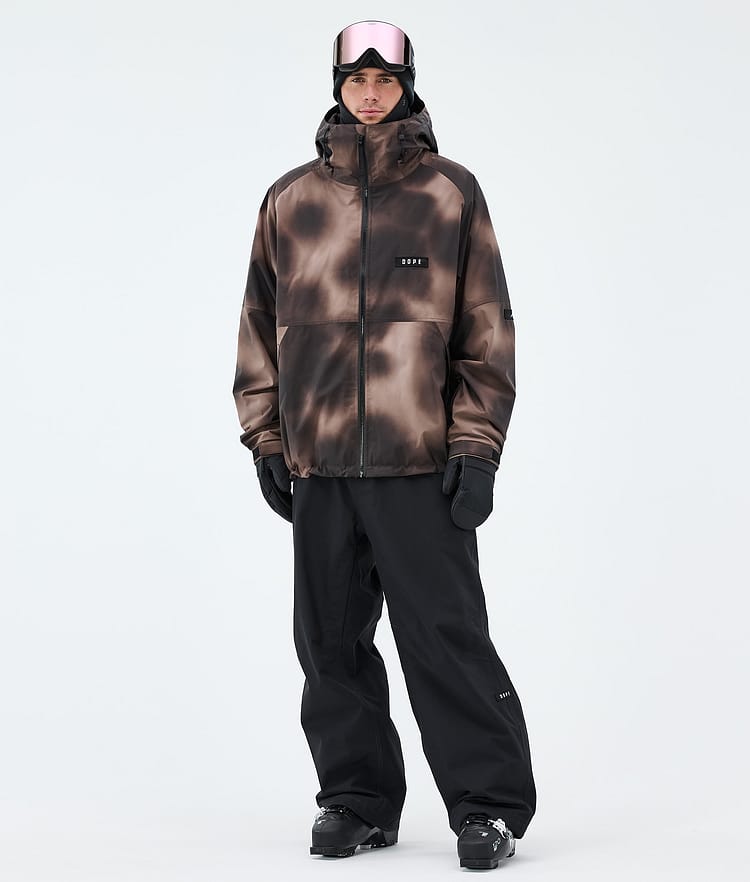 Dope Spartan Skijacke Herren Brown Tiedye, Image 2 of 8