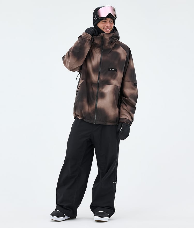 Dope Spartan Snowboardjacke Herren Brown Tiedye, Image 2 of 8