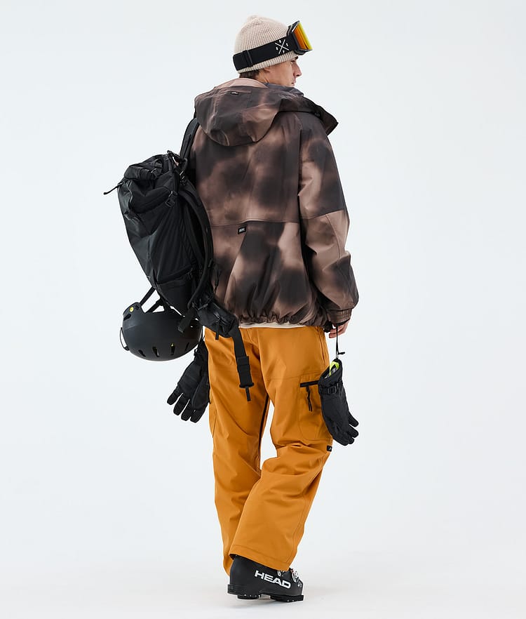 Dope Spartan Ski Outfit Herren Brown Tiedye/Light Rust, Image 2 of 2