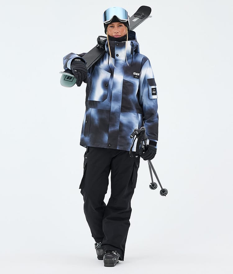 Dope Adept W Skijacke Damen Dark Blue Tiedye, Image 2 of 9