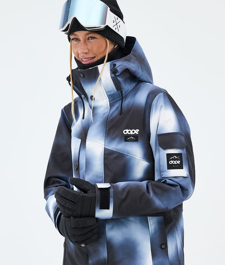 Dope Adept W Snowboardjacke Damen Dark Blue Tiedye, Image 4 of 9