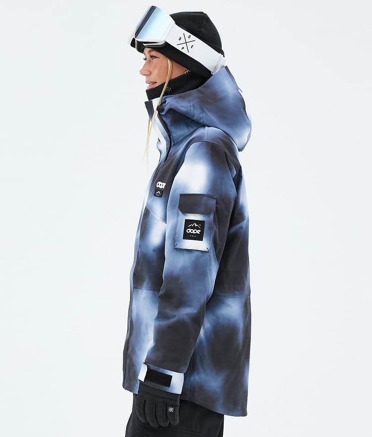 Dope Adept W Skijacke Damen Dark Blue Tiedye, Image 5 of 9