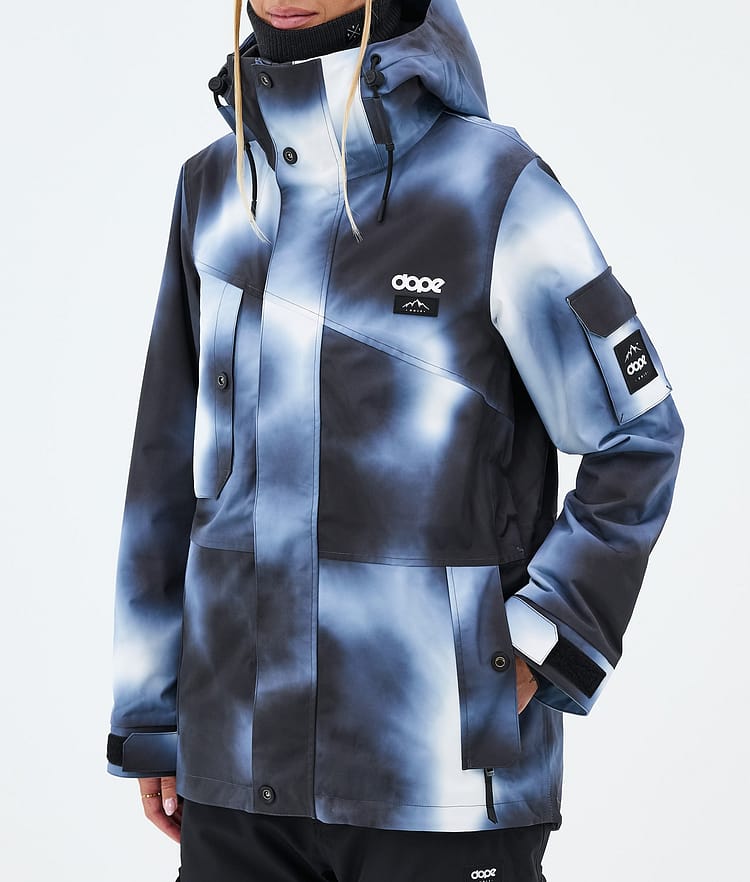 Dope Adept W Snowboardjacke Damen Dark Blue Tiedye, Image 7 of 9