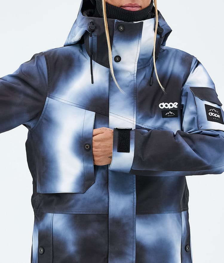 Dope Adept W Snowboardjacke Damen Dark Blue Tiedye, Image 8 of 9