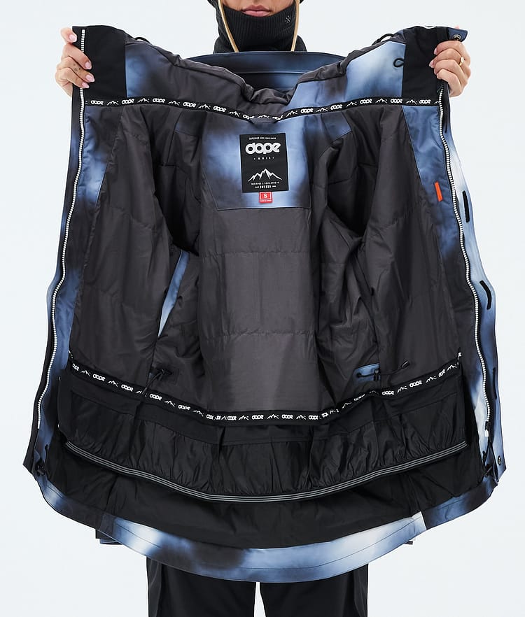 Dope Adept W Skijacke Damen Dark Blue Tiedye, Image 9 of 9
