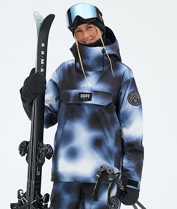 Dope Blizzard W Skijacke Dark Blue Tiedye