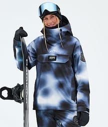 Dope Blizzard W Snowboardjacke Damen Dark Blue Tiedye